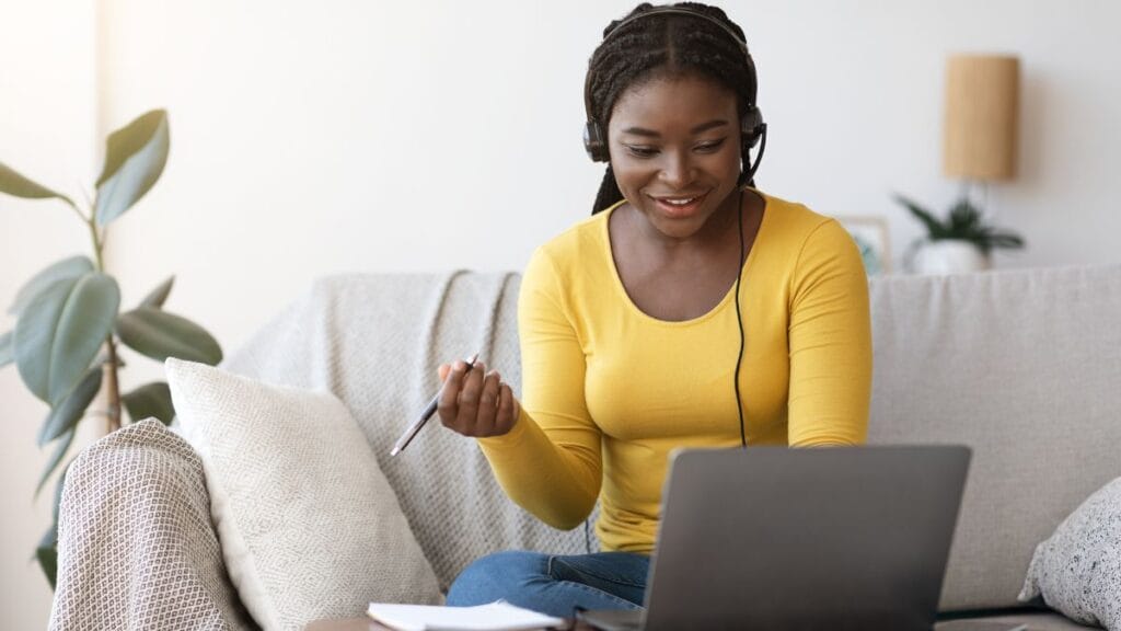 South African student using a laptop at home to check NSFAS application 2026 opening date on the MyNSFAS portal
