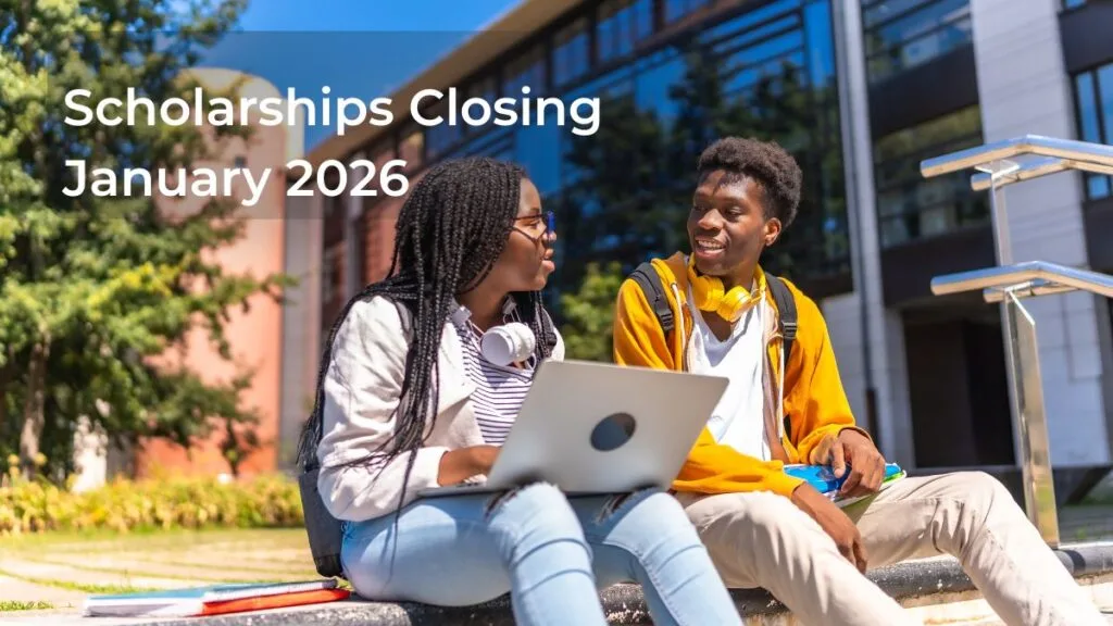Scholarships closing in January 2026 that Kenyan students can still apply for