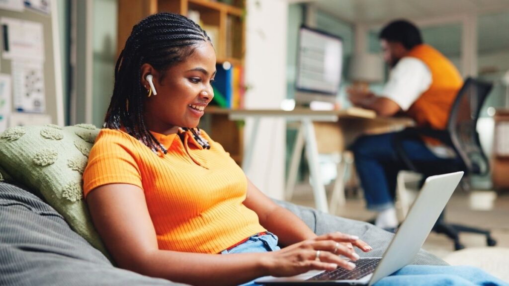 African student thinking what is a scholarship essay