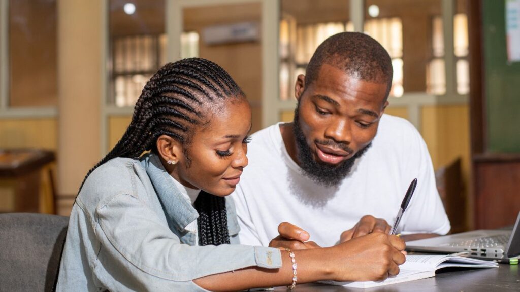 Students in south africa studying