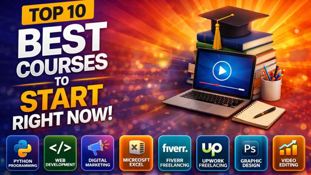 top 10 best courses to start today