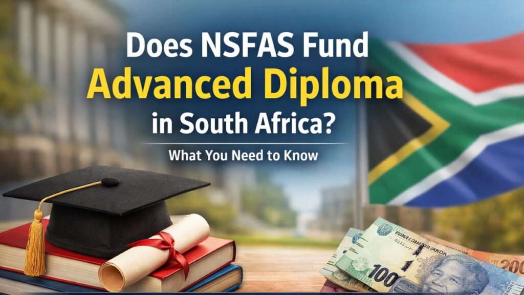 Does NSFAS fund advanced diploma in South Africa explained with funding rules and eligibility