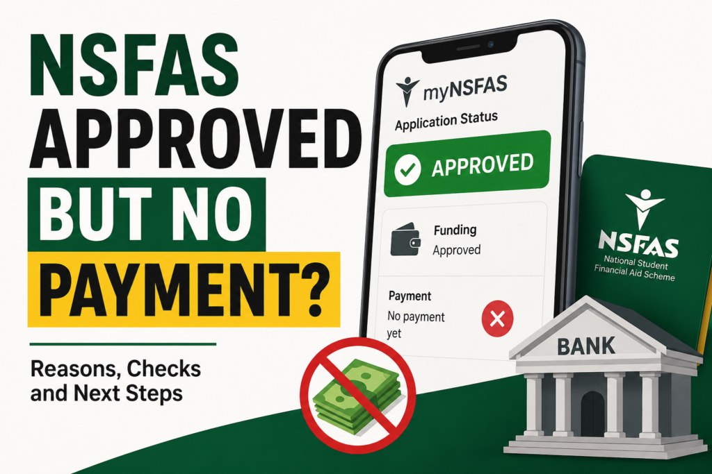 NSFAS Approved But No Payment Reasons