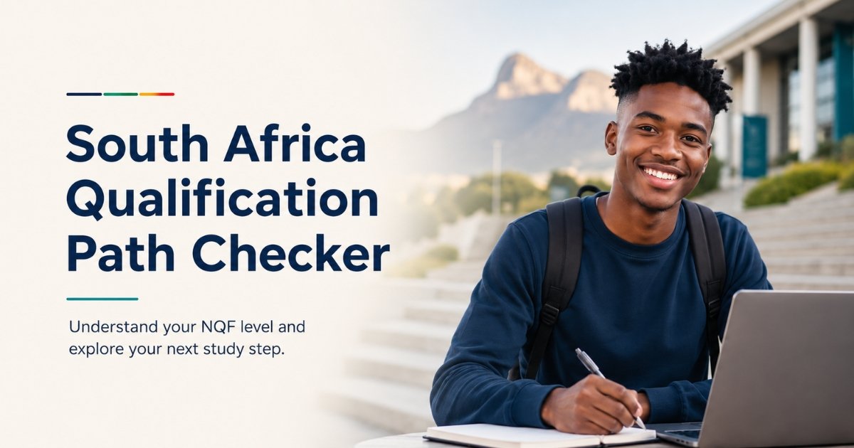 South Africa Qualification Path Checker | NQF Levels & Study Options